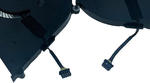 مروحة تبريد وحدة المعالجة المركزية + وحدة معالجة الرسومات لسلسلة HP ZBook Studio G3 G4 15 بوصة NS75C07-15C04 NS75C08-15C05 922945-001 840960-001 in Saudi Arabia