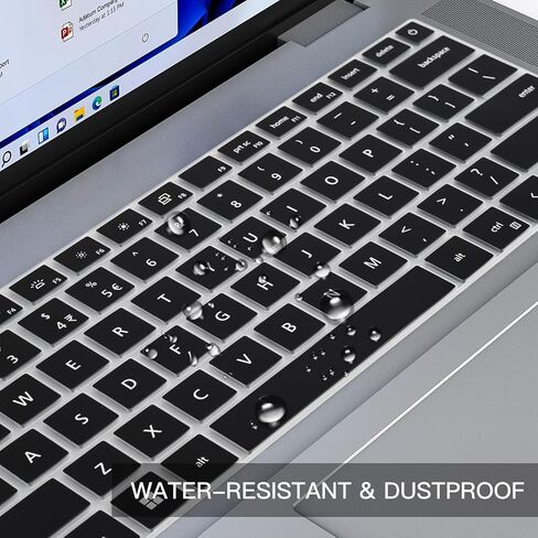 Keyboard Cover for Dell Inspiron 14 Plus 7440 / Inspiron 16 Plus 7640 Laptop Protector(NOT fit for Latitude 7440 7640) -Black in Saudi Arabia