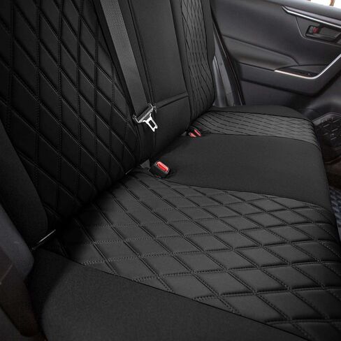 FH Group Custom Fit Seat Covers for 2019-2022-2024 Toyota Rav4 LE XLE Limited with Neosupreme Water Resistant Automotive Seat Covers - Front Set Beige in Saudi Arabia