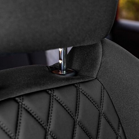 FH Group Custom Fit Seat Covers for 2019-2022-2024 Toyota Rav4 LE XLE Limited with Neosupreme Water Resistant Automotive Seat Covers - Front Set Beige in Saudi Arabia