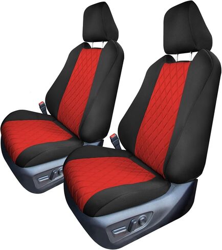 FH Group Custom Fit Seat Covers for 2019-2022-2024 Toyota Rav4 LE XLE Limited with Neosupreme Water Resistant Automotive Seat Covers - Front Set Beige in Saudi Arabia