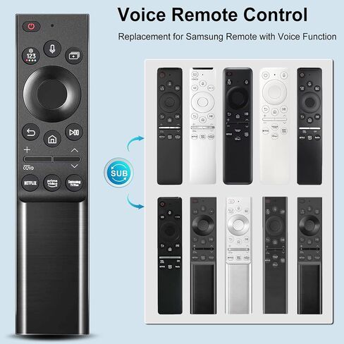 BN59-01385A Replacement for Samsung Voice Remote Control for Samsung Smart TV Remote Compatible for 2018-2023 All Samsung Smart Curved Frame QLED LED LCD 8K 4K TVs with Voice Function in Saudi Arabia