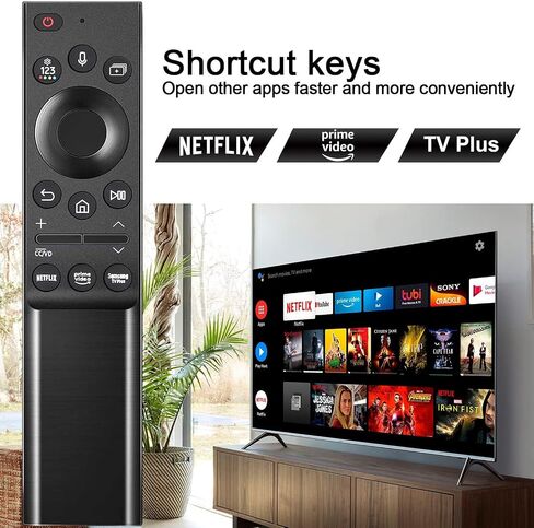 BN59-01385A Replacement for Samsung Voice Remote Control for Samsung Smart TV Remote Compatible for 2018-2023 All Samsung Smart Curved Frame QLED LED LCD 8K 4K TVs with Voice Function in Saudi Arabia