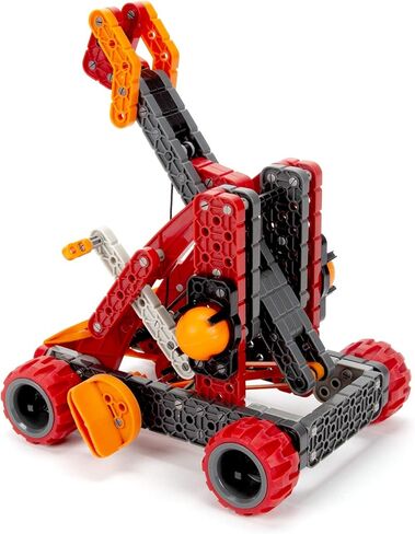 مجموعة منجنيق الروبوتات HEXBUG VEX 2.0، تعلم العلوم والتكنولوجيا والهندسة والرياضيات، ألعاب للأطفال (أحمر) in Kuwait