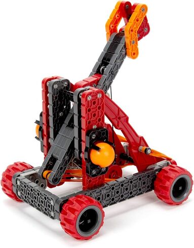 مجموعة منجنيق الروبوتات HEXBUG VEX 2.0، تعلم العلوم والتكنولوجيا والهندسة والرياضيات، ألعاب للأطفال (أحمر) in Kuwait