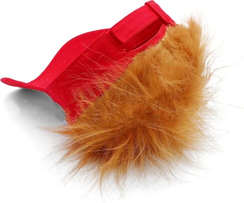 MAGA Hat with Hair,MAGA Wig Hat Adult Embroidered Ultra Adjustable Baseball Cap in Saudi Arabia
