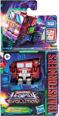 Transformers Toys Legacy Evolution Core Class Optimus Prime Toy, 3.5-inch, Action Figure for Boys and Girls Ages 8 and Up in Saudi Arabia