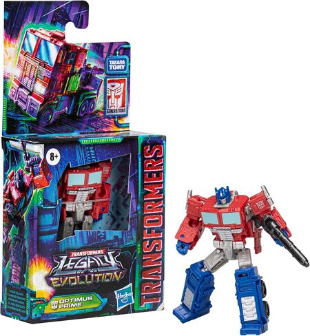 Transformers Toys Legacy Evolution Core Class Optimus Prime Toy, 3.5-inch, Action Figure for Boys and Girls Ages 8 and Up in Saudi Arabia