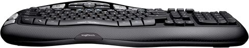 لوحة المفاتيح اللاسلكية Logitech K350 2.4 جيجا هرتز (متجددة) in Saudi Arabia