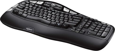 لوحة المفاتيح اللاسلكية Logitech K350 2.4 جيجا هرتز (متجددة) in Saudi Arabia