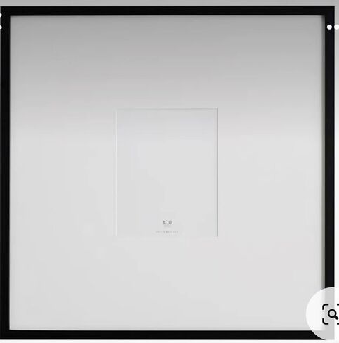 إطار حائط معرض MDF أسود من Bowtie & Co مع 3 خيارات غير لامعة (أسود) in Saudi Arabia