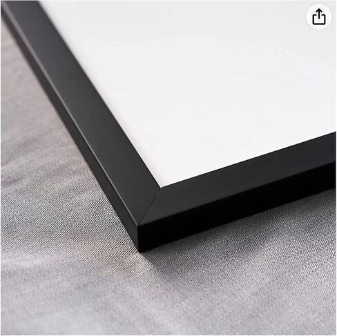 إطار حائط معرض MDF أسود من Bowtie & Co مع 3 خيارات غير لامعة (أسود) in Saudi Arabia