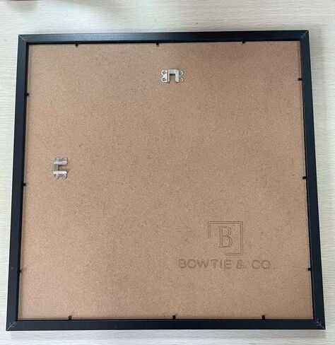 إطار حائط معرض MDF أسود من Bowtie & Co مع 3 خيارات غير لامعة (أسود) in Saudi Arabia