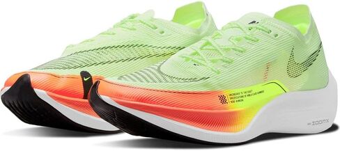 Nike Mens ZoomX VaporFly Next% 2 Barely Volt/Hyper Orange/Volt/Black Size 13 in Saudi Arabia