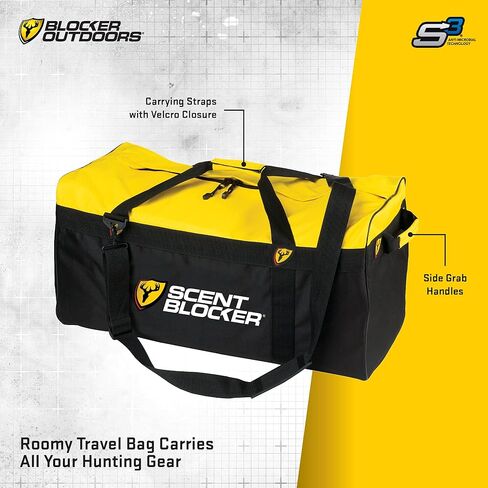حقيبة تخزين من القماش الخشن للسفر من ScentBlocker، حزمة صيد، حقيبة للمعدات in Kuwait