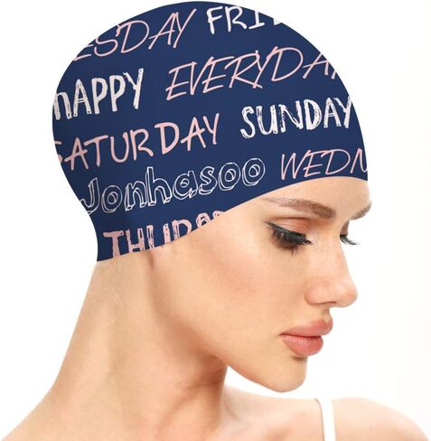 Silicone Swim Cap for Women&Men, Adult Swimming Caps in Saudi Arabia
