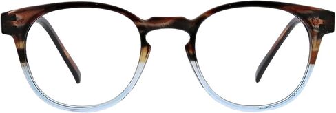 نظارات قراءة Peepers من PeeperSpecs للبالغين من الجنسين Dynomite Focus Blue Light Filtering، أزرق/بني، 47 مم أمريكي in Saudi Arabia