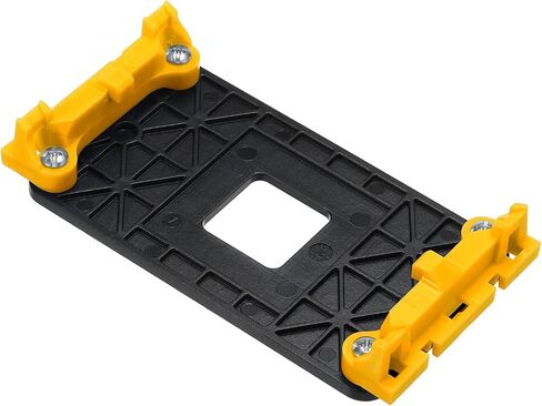 PATIKIL AM3 CPU Cooling Bracket Mounting Sheet Plate Yellow Black in Saudi Arabia