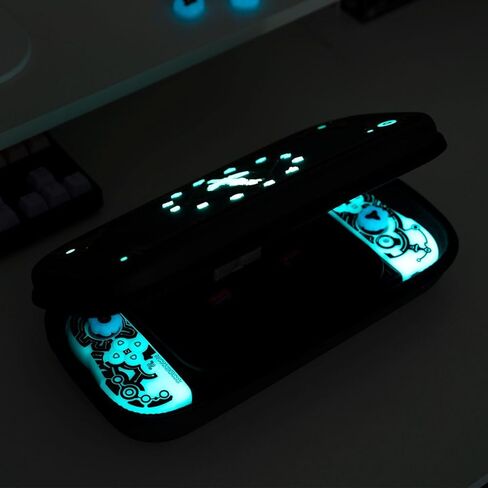 حقيبة حمل لجهاز Nintendo Switch / Switch Oled 2021، حقيبة سفر مقاومة للماء من Tears of the Kingdom، ملحقات حقيبة يد NS مضادة للسقوط مع فتحة 10 بطاقات ألعاب in Kuwait