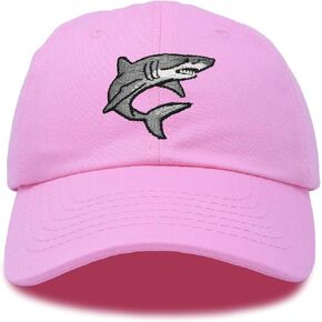 DALIX Shark Hat Embroidered Baseball Cap Great White in Saudi Arabia