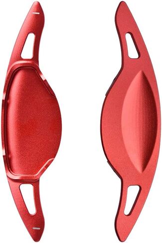 HIBEYO red for Nissan Altima 2021 Paddle shifters Trim Cover for 2019 Altima Nissan Paddle Shifter Extensions Metal Steering Wheel Paddle Shifter Interior Decoration Accessories in Saudi Arabia