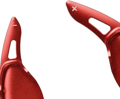 HIBEYO red for Nissan Altima 2021 Paddle shifters Trim Cover for 2019 Altima Nissan Paddle Shifter Extensions Metal Steering Wheel Paddle Shifter Interior Decoration Accessories in Saudi Arabia