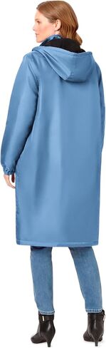 TOTES Women's Plus Size Mid-Length Raincoat in Saudi Arabia