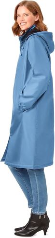 TOTES Women's Plus Size Mid-Length Raincoat in Saudi Arabia