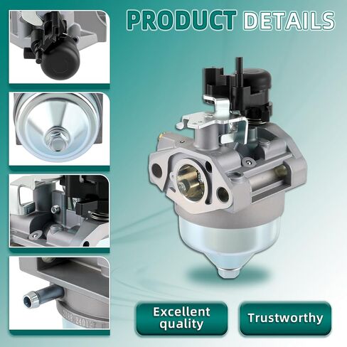 AUTOKAY GCV160 Carburetor Fits for Honda CV160A0 GCV160LA GCV160LA0 GCV160A GCV160LE HRT216 HRB216 HRR216 HRS216 HRZ216 Engine Lawn Mower Pressure Washer 16100-Z1L-854 16100-Z0L-023 16100-ZM0-804 in Saudi Arabia