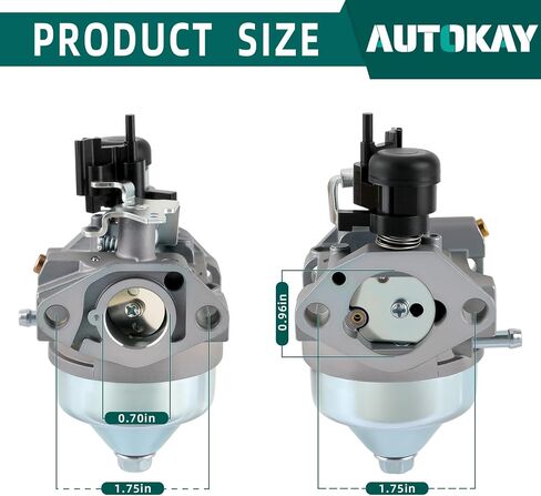 AUTOKAY GCV160 Carburetor Fits for Honda CV160A0 GCV160LA GCV160LA0 GCV160A GCV160LE HRT216 HRB216 HRR216 HRS216 HRZ216 Engine Lawn Mower Pressure Washer 16100-Z1L-854 16100-Z0L-023 16100-ZM0-804 in Saudi Arabia