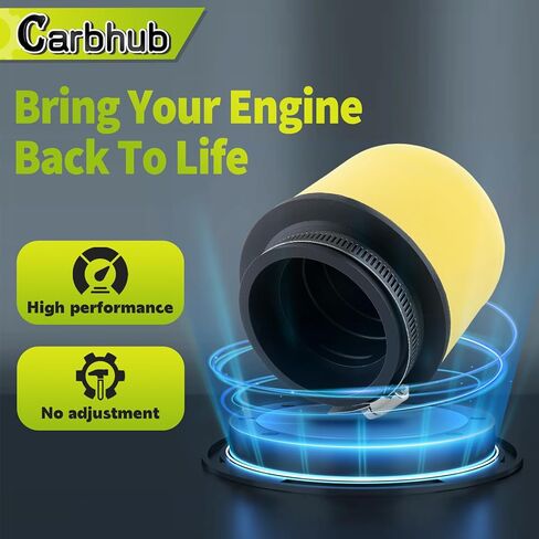 مرشح الهواء المزدوج المرحلة Carbhub للقطط القطب الشمالي ATV 375 400 454 500 2x4 4x4 Auto استبدال 0470-391 0470-322 in Saudi Arabia