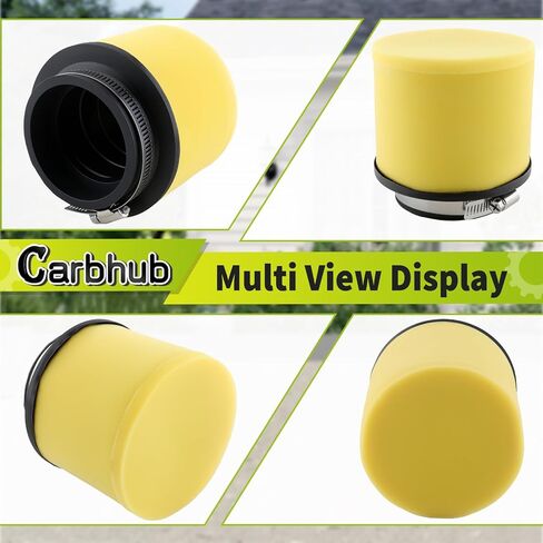مرشح الهواء المزدوج المرحلة Carbhub للقطط القطب الشمالي ATV 375 400 454 500 2x4 4x4 Auto استبدال 0470-391 0470-322 in Saudi Arabia