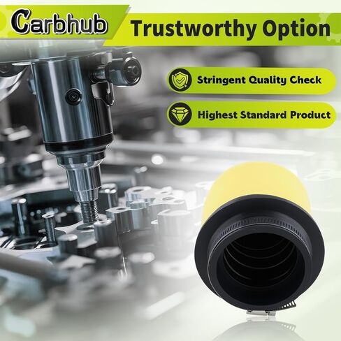 مرشح الهواء المزدوج المرحلة Carbhub للقطط القطب الشمالي ATV 375 400 454 500 2x4 4x4 Auto استبدال 0470-391 0470-322 in Saudi Arabia