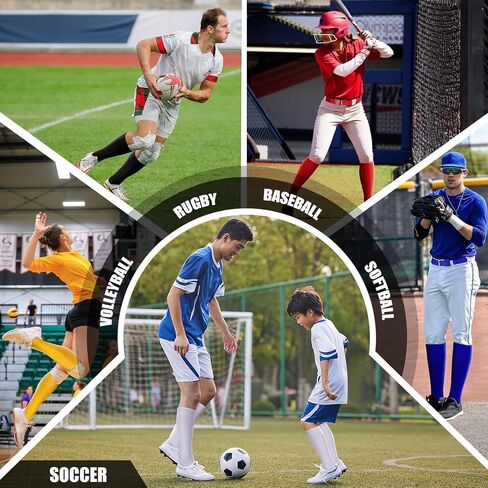 JASGOOD Grip Soccer Socks Baseball Belt Set Non-Slip Football Softball Baseball Sock for Men Women Basketball Grip Sport Sock in Saudi Arabia