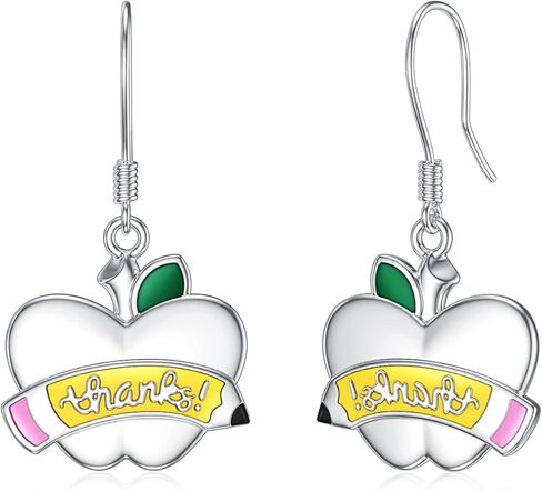 PROESS Daisy Dangle Earrings 925 Sterling Silver Peace Sign Earrings Daisy Flower Drop Earrings Peace Jewelry for Women in Kuwait