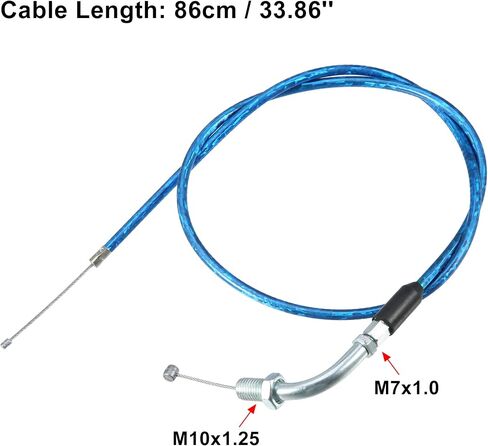 كابل الخانق Autohaux 34 '' 'دراجة نارية الكوع الخانق الكابل العالمي ملائمة لـ 50cc 70cc 90cc 110cc 125cc 250cc atv Quad go kart mini pit in Kuwait