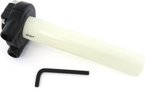 4Into1 Universal Potorcycle Push Pull Throttle 7/8 " - أسود - متوافق مع هوندا ياماها كاواساكي سوزوكي in Saudi Arabia