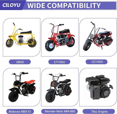 Metal Mini Bike Chain Guard 212 غطاء القابض متوافق مع Predator 224CC COLEMAN CT200U CT200U-EX BT200X BAJA MB200 DOIDLEBUG DB30 CT100U CC100X MOTOVOX MBX10 MBX11 196CC GX160 ENRIGER in Kuwait