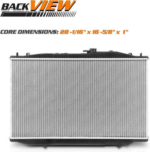 M-AUTO Aluminum OE Style Radiator Compatible with 2007 2008 07 08 Acura TL Automatic Transmission 1-1/4" Inlet, 1-1/4" Outlet DPI 2939 in Saudi Arabia
