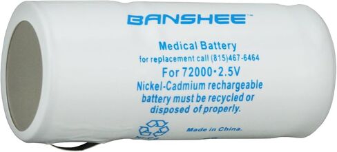 Banshee New Higher Capacity 800mAh 72000 Battery for Welch Allyn 2.5V in Saudi Arabia