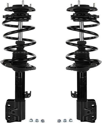 Detroit Axle - 1.8L Front 6pc Struts Kit لـ 14-19 Toyota Corolla ، Struts & Coil Spring Sway Bars Outer Tie Rods 2014 2015 2015 2017 2018 2019 Breedency Suspension Struts Schrots Assembly Assembly in Saudi Arabia