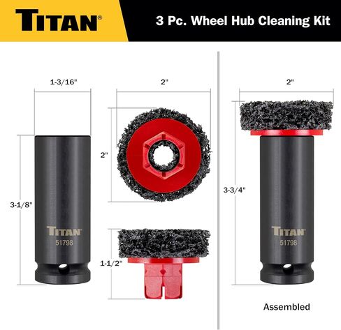 Titan 51798 Wheel Hub Cleaning Kit in Kuwait