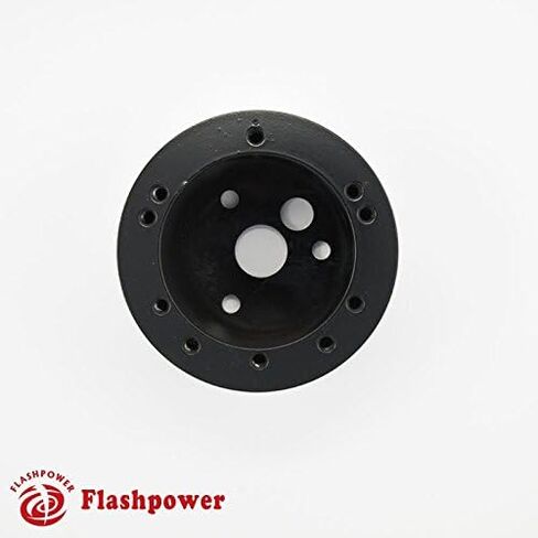 1.5" Steering Wheel Hub Adapter Conversion Spacer for 5&6 hole Steering Wheel to 3 hole Adapter Polished in Kuwait