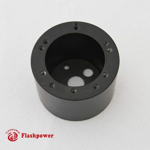1.5" Steering Wheel Hub Adapter Conversion Spacer for 5&6 hole Steering Wheel to 3 hole Adapter Polished in Kuwait