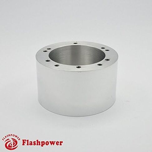 1.5" Steering Wheel Hub Adapter Conversion Spacer for 5&6 hole Steering Wheel to 3 hole Adapter Polished in Kuwait