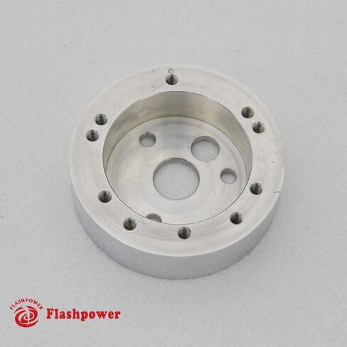 1.5" Steering Wheel Hub Adapter Conversion Spacer for 5&6 hole Steering Wheel to 3 hole Adapter Polished in Kuwait
