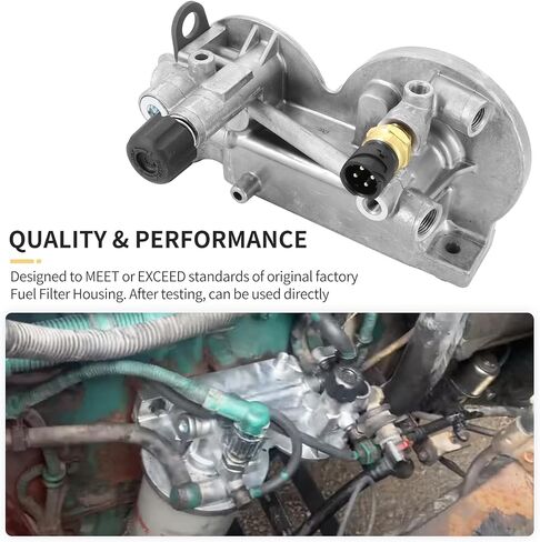 Fuel Filter Housing Compatible with Vol-vo Truck MP7 MP8 MP10 D11 D12 D13 D16 Engine 2102328 21023287 in Saudi Arabia