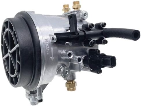 F81Z-9155-AC Fuel Filter Housing Assembly Compatible with Ford F350 Super Duty 7.3L V8 1999 2000 2001 2002 2003 F81Z9155AC Powerstroke Diesel Genuine Motorcraft FG1057 in Saudi Arabia