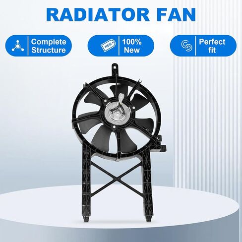 A/C Condenser Cooling Fan for Nissan Frontier 05-16 Pathfinder 05-12 Xterra 621-387 in Saudi Arabia