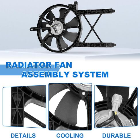 A/C Condenser Cooling Fan for Nissan Frontier 05-16 Pathfinder 05-12 Xterra 621-387 in Saudi Arabia